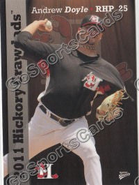 2011 Hickory Crawdads Andrew Doyle