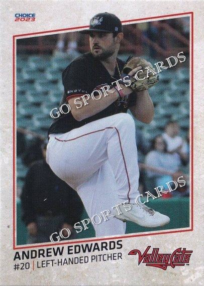 2023 Tri City ValleyCats Andrew Edwards