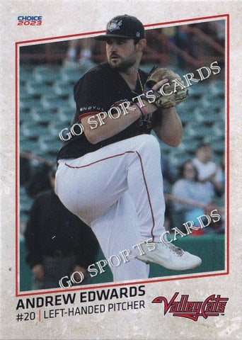 2023 Tri City ValleyCats Andrew Edwards