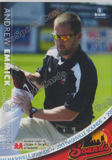 2013 Nashville Sounds Andrew Emmick