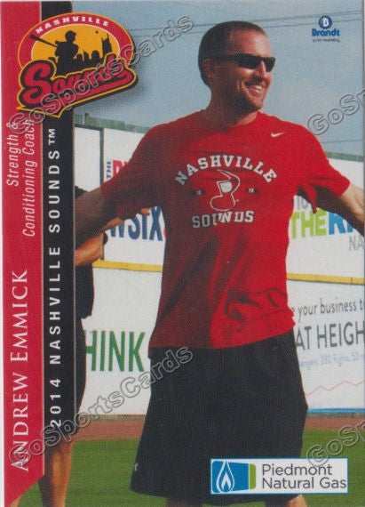 2014 Nashville Sounds Andrew Emmick
