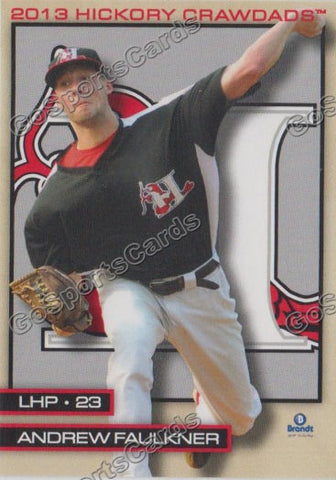 2013 Hickory Crawdads Andrew Faulkner