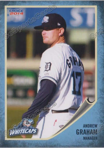 2014 West Michigan Whitecaps Andrew Graham Go Sports Cards