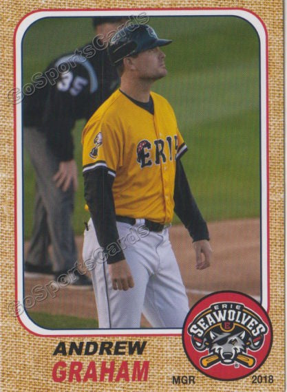 2018 Erie SeaWolves Andrew Graham