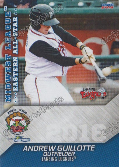 2016 Midwest League All Star B Andrew Guillotte