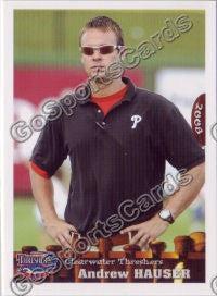 2008 Clearwater Threshers Andrew Hauser