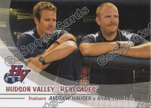 2010 Hudson Valley Renegades Andrew Hauser Ryan Thomas