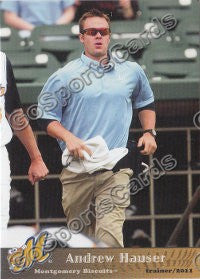 2011 Montgomery Biscuits Andrew Hauser