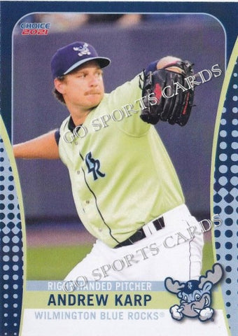 2021 Wilmington Blue Rocks SGA Andrew Karp