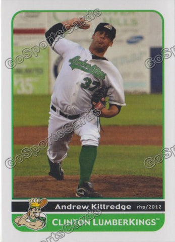 2012 Clinton Lumberkings Update 2 Andrew Kittredge