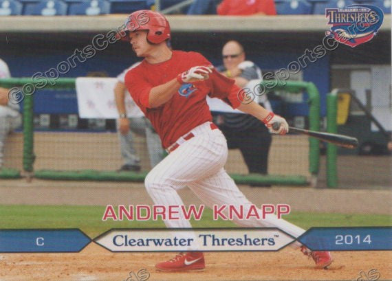 2014 Clearwater Threshers Andrew Knapp