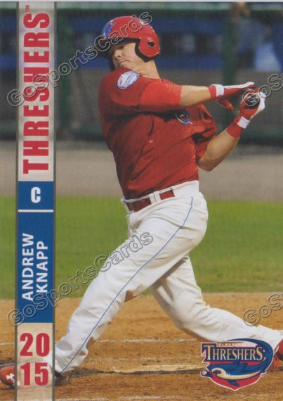 2015 Clearwater Threshers Andrew Knapp