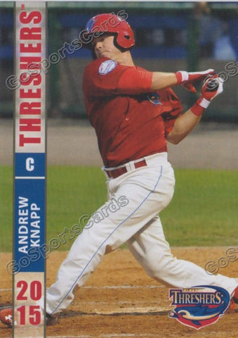2015 Clearwater Threshers Andrew Knapp