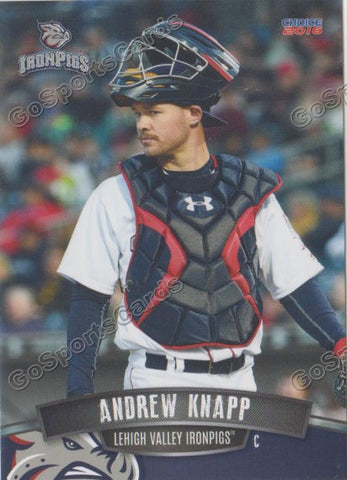 2016 Lehigh Valley IronPigs Andrew Knapp