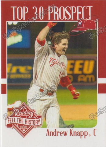 2017 Reading Fightin Phils Top 30 Prospects Andrew Knapp