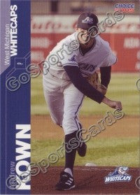 2005 West Michigan WhiteCaps Andrew Kown