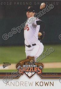 2012 Fresno Grizzlies Andrew Kown