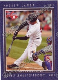 2008 MidWest League Top Prospects Andrew Lambo