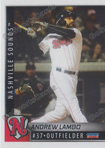 2016 Nashville Sounds Andrew Lambo