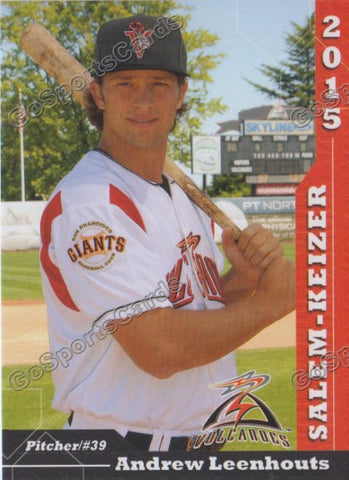 2015 Salem Keizer Volcanoes Andrew Leenhouts