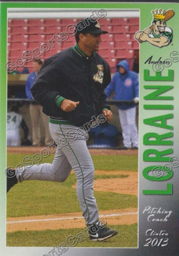 2013 Clinton Lumberkings Andrew Lorraine