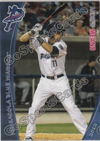 2012 Pensacola Blue Wahoos Andrew AJ Means