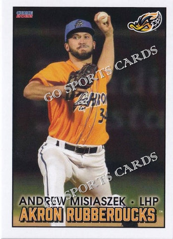 2022 Akron RubberDucks Andrew Misiaszek