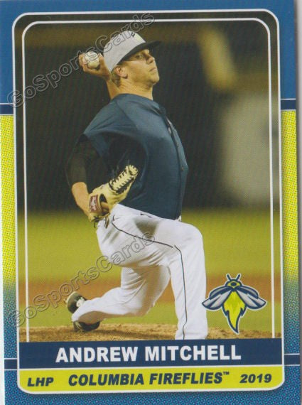 2019 Columbia Fireflies Andrew Mitchell