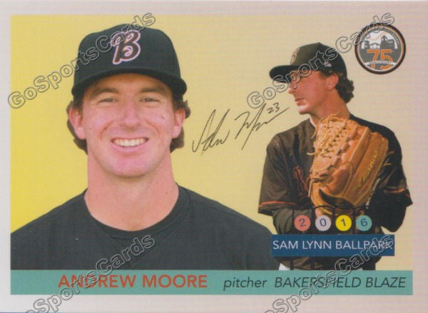 2016 Bakersfield Blaze Andrew Moore