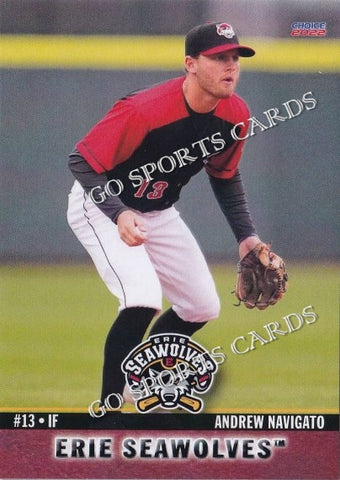 2022 Erie SeaWolves Andrew Navigato