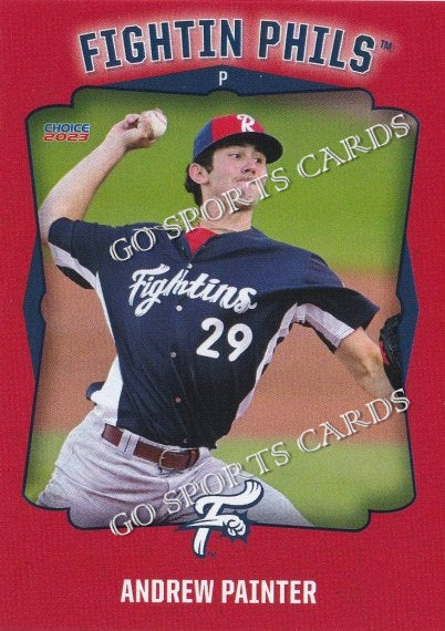 2023 Reading Fightin Phils 2nd Andrew Painter