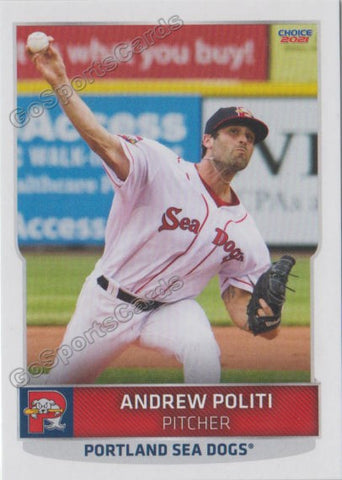 2021 Portland Sea Dogs Andrew Politi