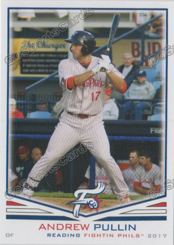 2017 Reading Fightin Phils Andrew Pullin