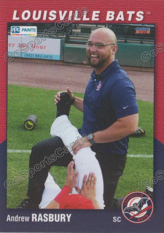 2016 Louisville Bats Andrew Rasbury
