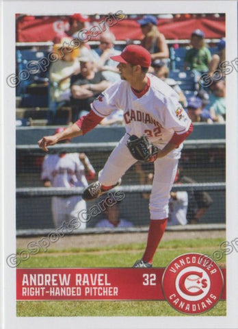 2016 Vancouver Canadians Andy Andrew Ravel