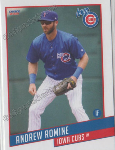 2021 Iowa Cubs Andrew Romine