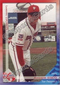 2003 Midwest League Top Prospects Andrew Sisco