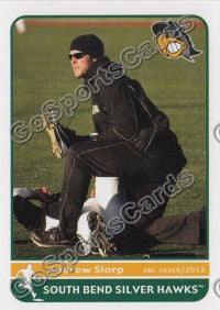 2012 South Bend Silver Hawks Andrew Slorp