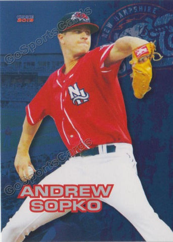 2019 New Hampshire Fisher Cats Andrew Sopko