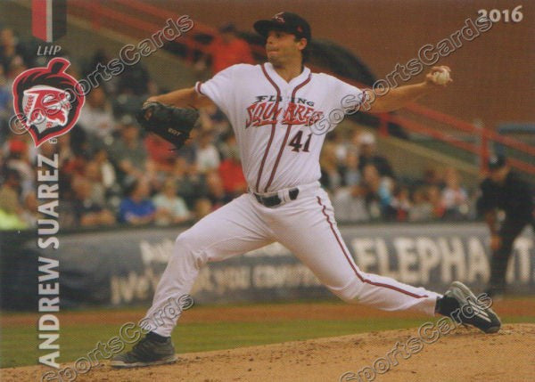 2016 Richmond Flying Squirrels Andrew Suarez