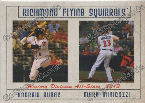 2013 Eastern League All Star W Andrew Susac Mark Minicozzi