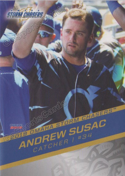 2019 Omaha Storm Chasers Andrew Susac