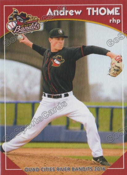 2016 Quad Cities River Bandits Andrew Thome