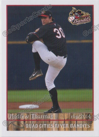2014 Quad Cities River Bandits Andrew Thurman