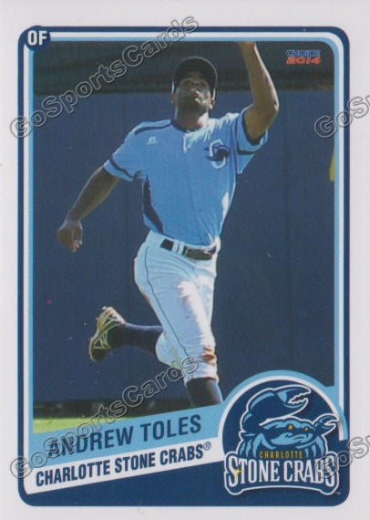2014 Charlotte Stone Crabs Andrew Toles – Go Sports Cards