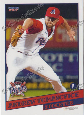 2017 Stockton Ports Andrew Tomasovich