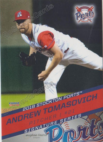 2018 Stockton Ports Andrew Tomasovich