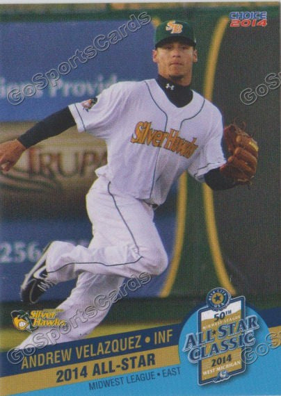 2014 MidWest League All Star Andrew Velazquez