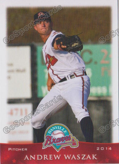 2014 Danville Braves Andrew Waszak