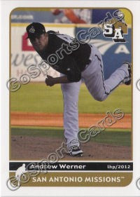 2012 San Antonio Missions Andrew Werner
